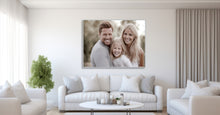 Load image into Gallery viewer, Personalised Framed Photo Canvas Print Custom Large Box Printing Ready to Hang Best Quality Free hanger
