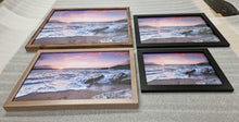 Load image into Gallery viewer, Sunset Over Sennen Village Cove Beach Penwith Coast of Cornwall England Wall Art Print on Paper Framed Picture print
