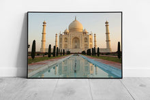 Laden Sie das Bild in Galerie -Viewer, Print on Paper Taj Mahal India Ready to Hang Wall Art Print Framed Picture print
