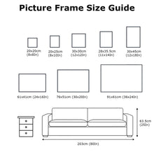 Load image into Gallery viewer, Personalised Framed Photo Canvas Print Custom Large Box Printing Ready to Hang Best Quality Free hanger
