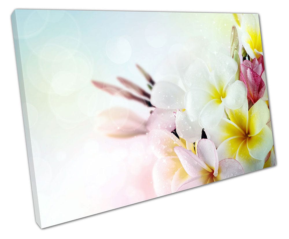 Print on Canvas Flower Bouquet Floral Print Canvas Wall Art Print Mounted Canvas print