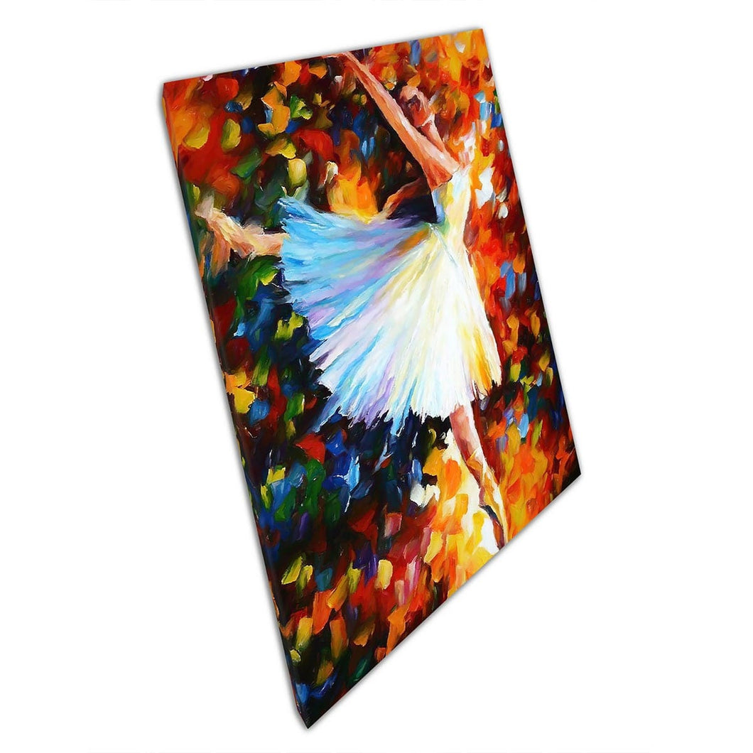 Colourful Ballet painting print by Leonid Afremov Canvas Wall Art print on canvas Picture for Home Office Decor
