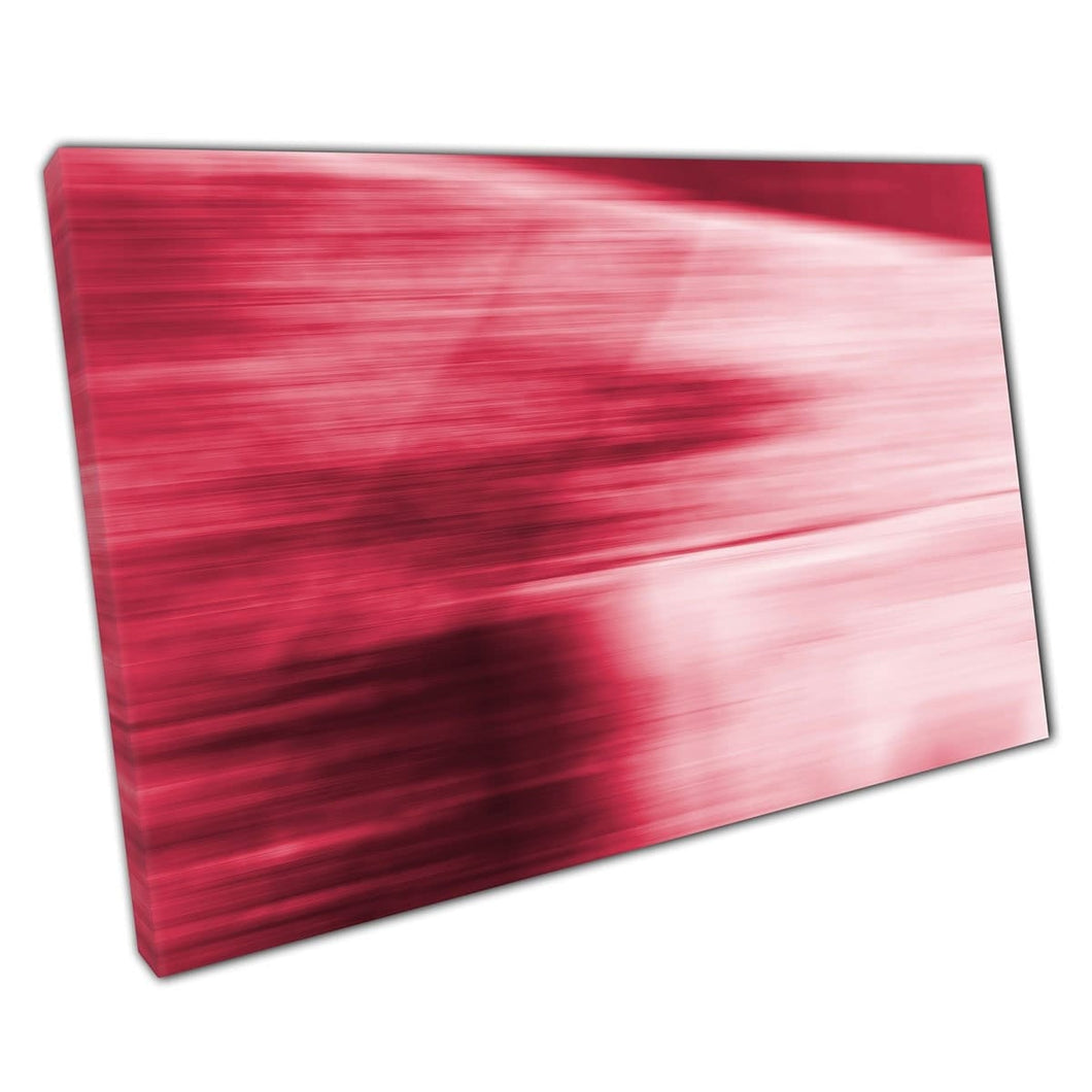 Abstract Rich Red Pink Hues Digital Brushstroke Texture Style Contemporary Modern Wall Art Print On Canvas Mounted Canvas print
