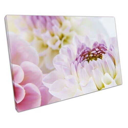 Print on Canvas Flowers Floral Print Canvas Wall Art Print Mounted Canvas print